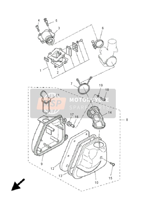 Yamaha YQ50 AEROX 2009 Consumo para un 2009 Yamaha YQ50 AEROX